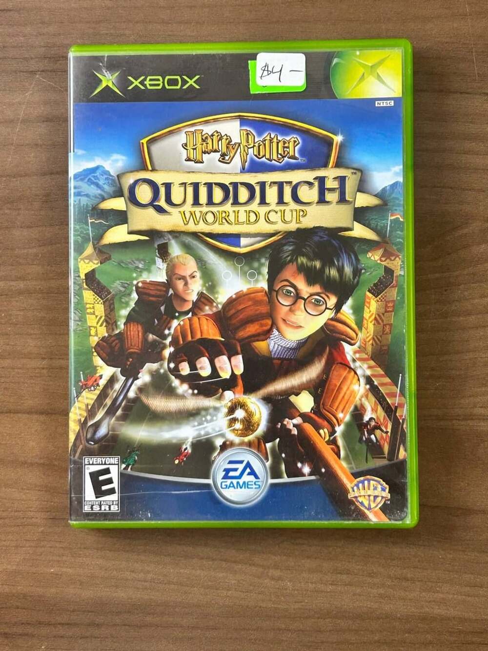 Harry Potter Quidditch World Cup Original Xbox 2003 Game Case No Manual
